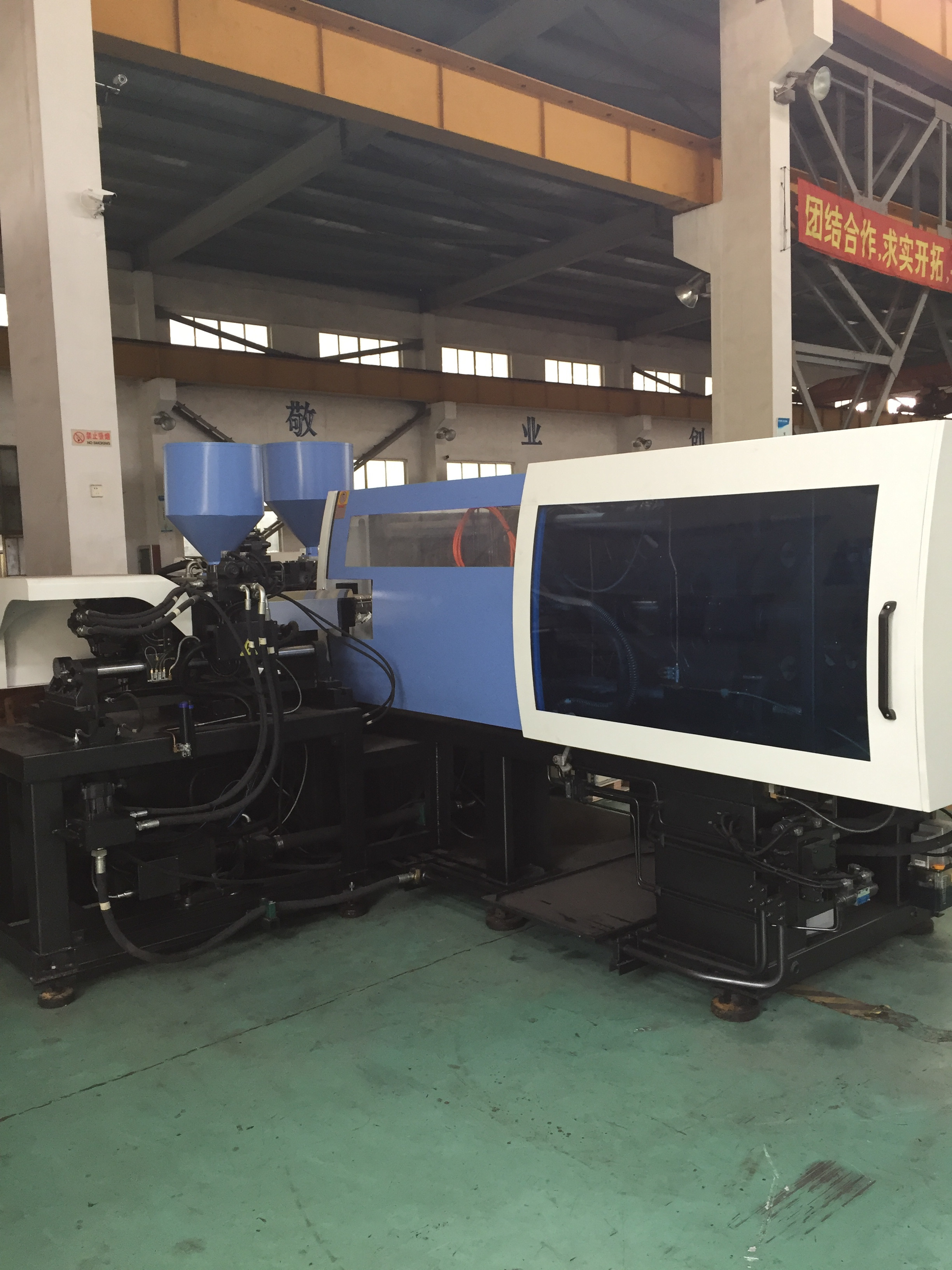Big Two Color Injection Molding Machine , 1000 Ton Injection Molding Machine