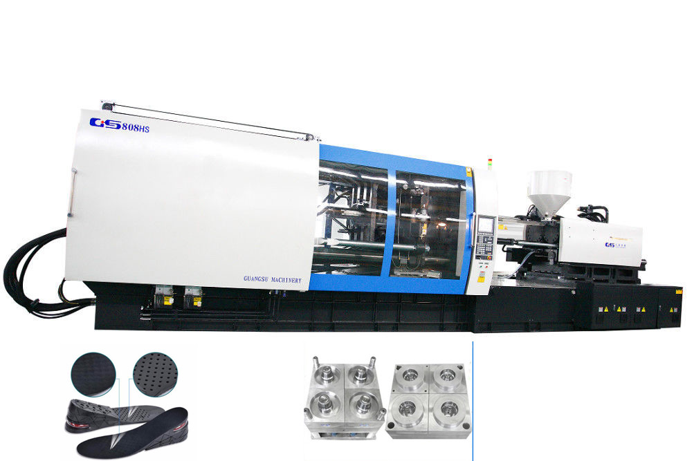 Rubber Sole Servo Energy Saving Injection Molding Machine 8000 Ton 613kw